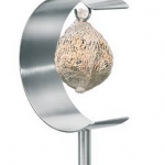Schlüsselhalter 'PATENT RED LINE' Von Troika – Glänzendes Design Mit Spaltring-Verschluss